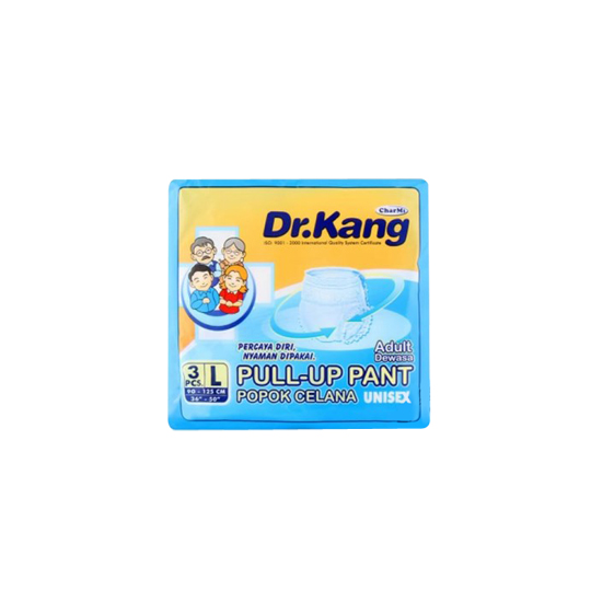 Dr Kang Pull Up Pants Size L Adult Diaper 3 Pads Dr Kang Pull Up Pants Size L Adult Diaper 3 Pads