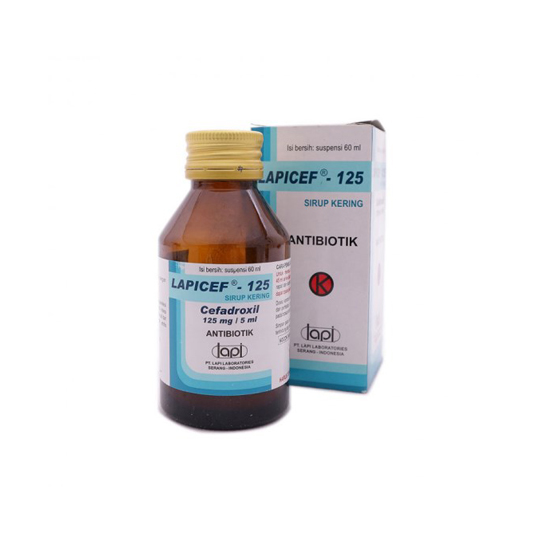 LAPICEF SIRUP 125 MG/5 ML 60 ML LAPICEF SIRUP 125 MG/5 ML 60 ML