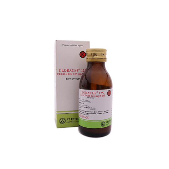 CLORACEF SIRUP 125 MG 60 ML CLORACEF SIRUP 125 MG 60 ML