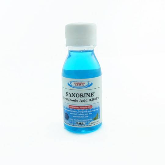 SANORINE BIRU 0.025% GARGLE 80 ML SANORINE BIRU 0.025% GARGLE 80 ML