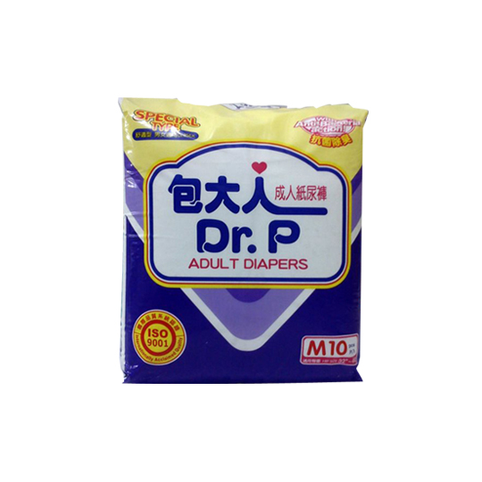 DR P ADULT DIAPER SPECIAL M 10 PADS DR P ADULT DIAPER SPECIAL M 10 PADS