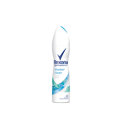 Rexona Women Shower Clean Deo Spray 150 ml Rexona Women Shower Clean Deo Spray 150 ml