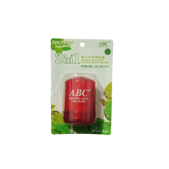 ABC MENTHOL CONE 8 GR ABC MENTHOL CONE 8 GR