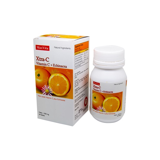 MAXVITA XTRA-C (VIT C + ECHINACEA) TABLET MAXVITA XTRA-C (VIT C + ECHINACEA) TABLET