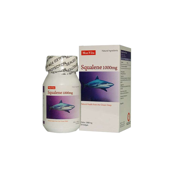 MAXVITA SQUALENE KAPSUL 1000 MG MAXVITA SQUALENE KAPSUL 1000 MG