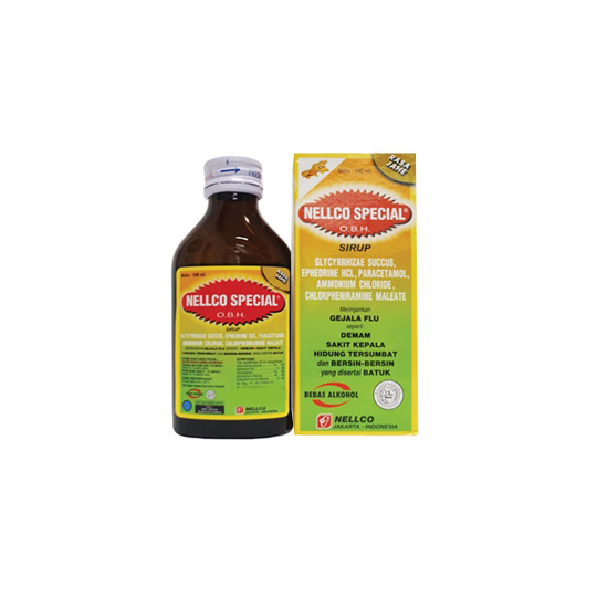 OBH Nellco Special Jahe Sirup 100 ml OBH Nellco Special Jahe Sirup 100 ml