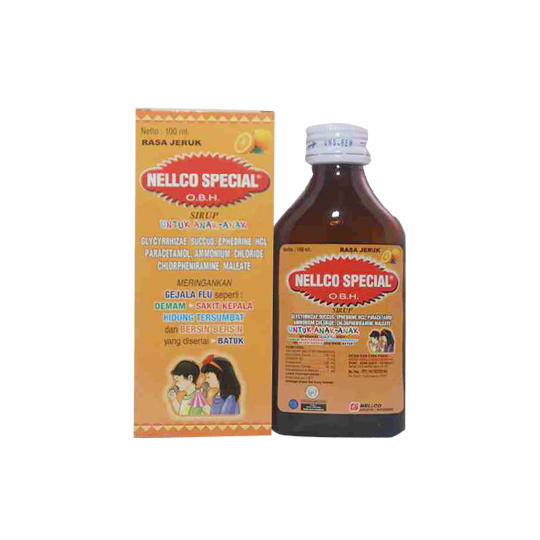 OBH NELLCO SPECIAL ANAK JERUK SIRUP 100 ML OBH NELLCO SPECIAL ANAK JERUK SIRUP 100 ML