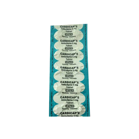 CARDICAP 5 MG 10 TABLET CARDICAP 5 MG 10 TABLET
