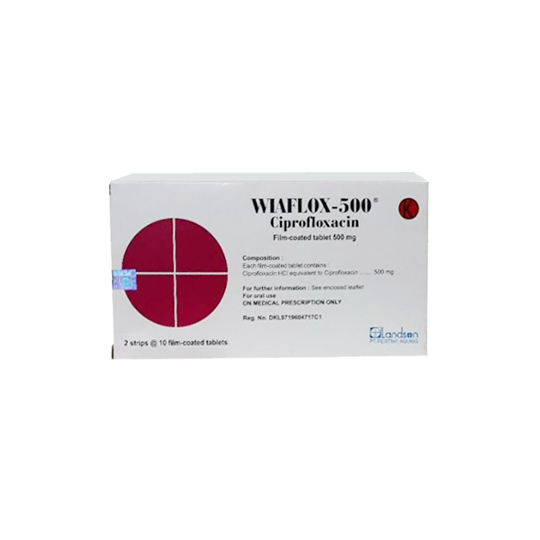 WIAFLOX 500 MG 10 TABLET WIAFLOX 500 MG 10 TABLET