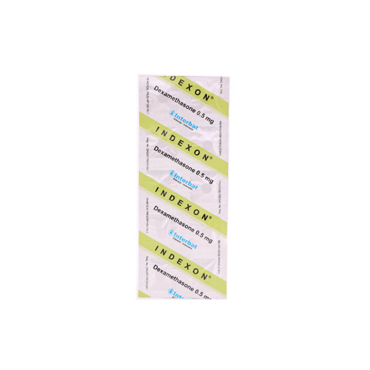 Indexon 0.5 mg 10 Tablet Indexon 0.5 mg 10 Tablet