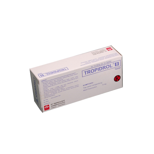 TROPIDROL 8 MG 10 TABLET TROPIDROL 8 MG 10 TABLET