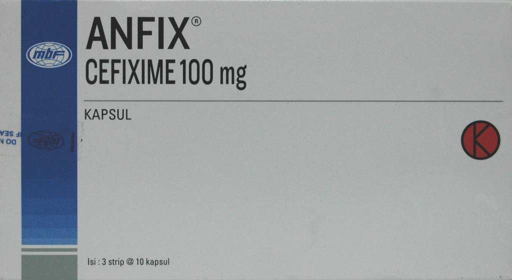 ANFIX 100 MG 10 KAPSUL ANFIX 100 MG 10 KAPSUL