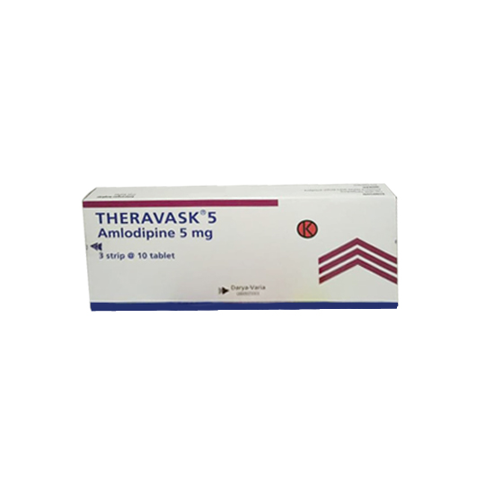 THERAVASK 5 MG 10 TABLET THERAVASK 5 MG 10 TABLET