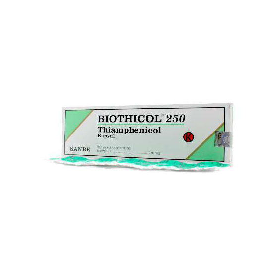 Biothicol 250 mg 10 Kapsul Biothicol 250 mg 10 Kapsul