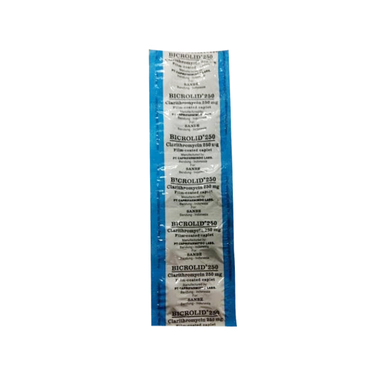 Bicrolid 250 mg 10 Kaplet Bicrolid 250 mg 10 Kaplet