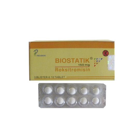 Biostatik 150 mg 10 Tablet Biostatik 150 mg 10 Tablet