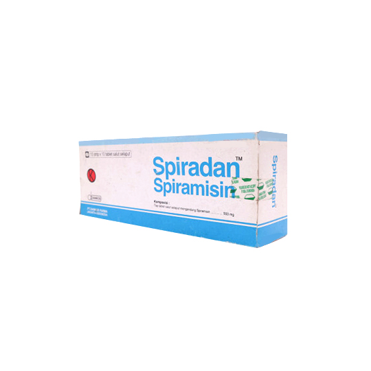 SPIRADAN 500 MG 10 TABLET SPIRADAN 500 MG 10 TABLET