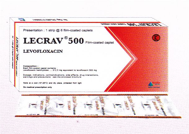 LECRAV KAPLET 500 MG LECRAV KAPLET 500 MG