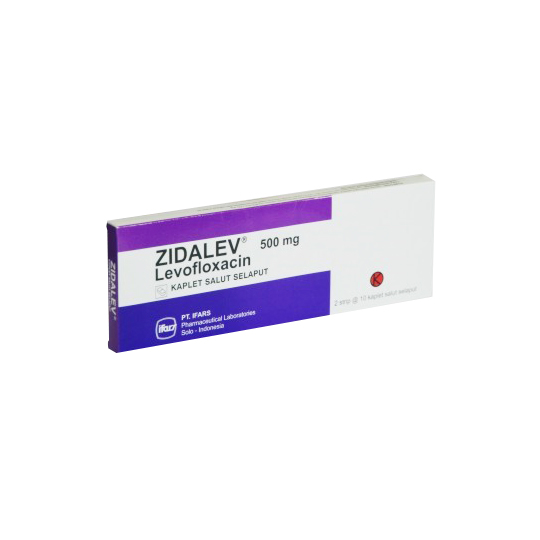 Zidalev 500 mg 10 Kaplet Zidalev 500 mg 10 Kaplet