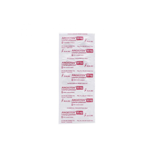 ANGIOTEN 50 MG 10 TABLET ANGIOTEN 50 MG 10 TABLET