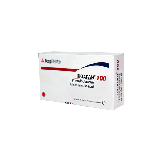 IRGAPAN 100 MG 10 TABLET IRGAPAN 100 MG 10 TABLET