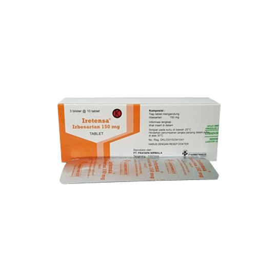 IRETENSA 150 MG 10 TABLET IRETENSA 150 MG 10 TABLET