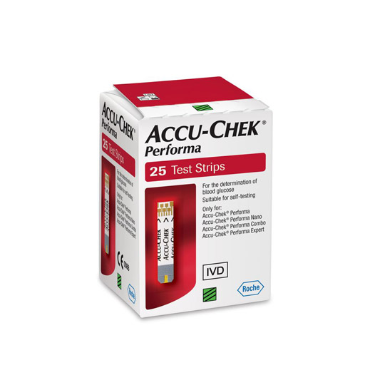 ACCU CHEK PERFORMA GC 25 STRIP ACCU CHEK PERFORMA GC 25 STRIP