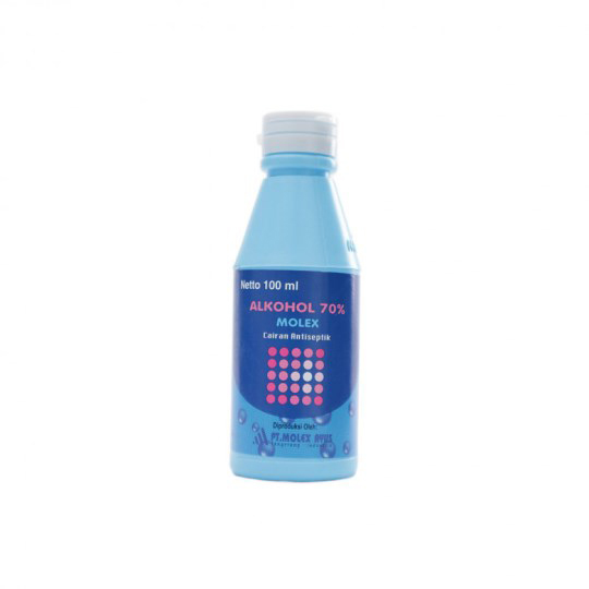 ALKOHOL 70% MOLEX 100 ML ALKOHOL 70% MOLEX 100 ML
