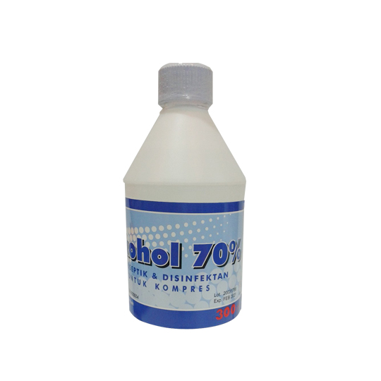 ALKOHOL 70% 300 ML ALKOHOL 70% 300 ML