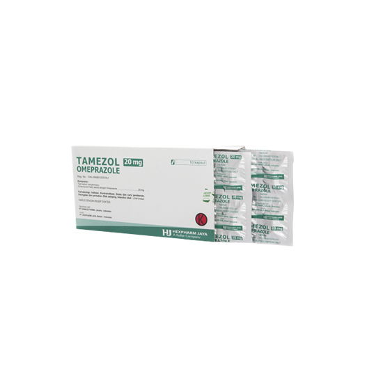 Tamezol 20 mg 10 Kapsul Tamezol 20 mg 10 Kapsul