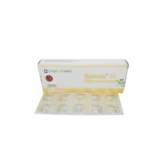 SPIROLA 25 MG 10 TABLET SPIROLA 25 MG 10 TABLET