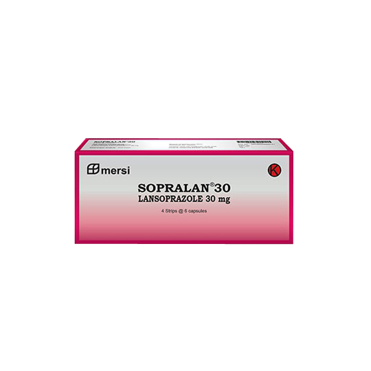 SOPRALAN 30 MG 6 KAPSUL SOPRALAN 30 MG 6 KAPSUL
