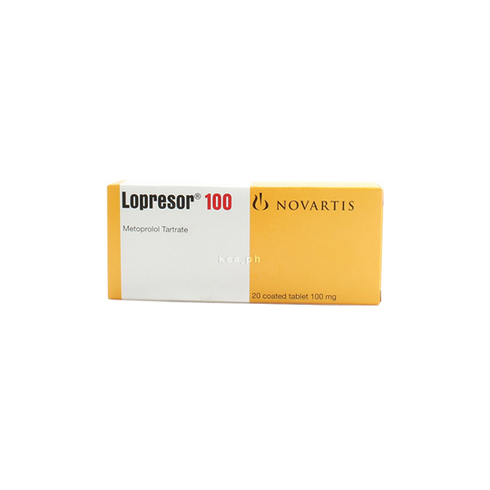 LOPRESOR 100 MG 10 TABLET LOPRESOR 100 MG 10 TABLET