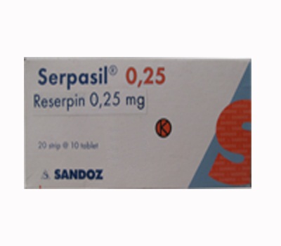 SERPASIL TABLET 0.25 MG SERPASIL TABLET 0.25 MG