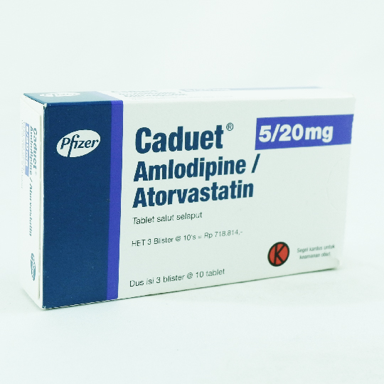 CADUET 5 MG/20 MG TABLET CADUET 5 MG/20 MG TABLET