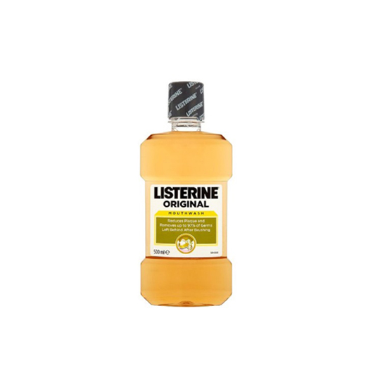 LISTERINE ORIGINAL ANTISEPTIC MOUTHWASH LIQUID 500 ML LISTERINE ORIGINAL ANTISEPTIC MOUTHWASH LIQUID 500 ML