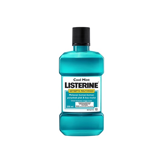 LISTERINE COOL MINT ANTISEPTIC MOUTHWASH LIQUID 250 ML LISTERINE COOL MINT ANTISEPTIC MOUTHWASH LIQUID 250 ML