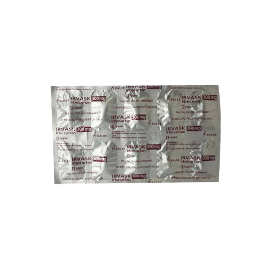 IRVASK 300 MG 10 TABLET IRVASK 300 MG 10 TABLET