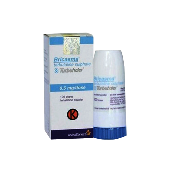 BRICASMA TURBUHALER 0.5 MG BRICASMA TURBUHALER 0.5 MG