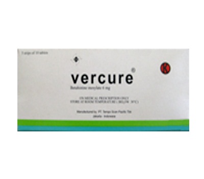 Vercure 6 mg 10 Tablet Vercure 6 mg 10 Tablet