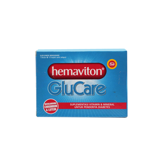 HEMAVITON GLUCARE 10 KAPLET HEMAVITON GLUCARE 10 KAPLET