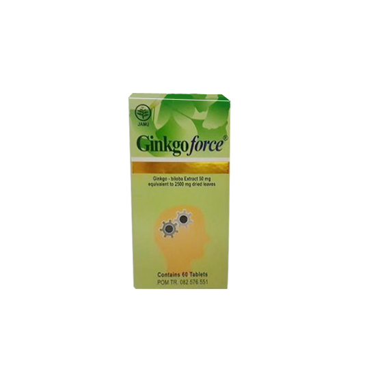 GINKGOFORCE TABLET 50 MG GINKGOFORCE TABLET 50 MG
