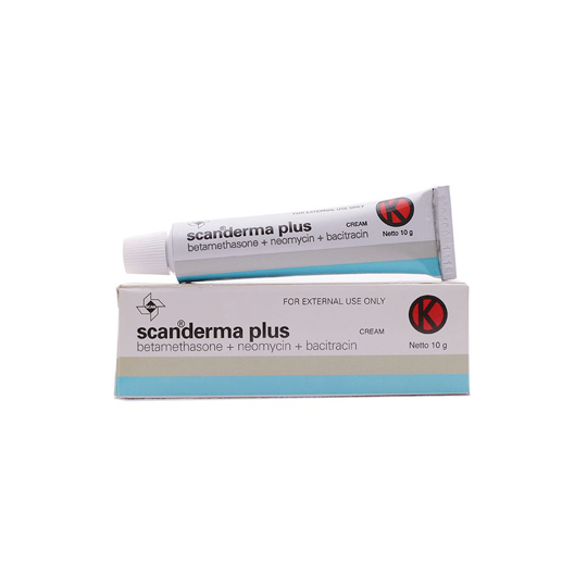 SCANDERMA PLUS CREAM 10 G SCANDERMA PLUS CREAM 10 G