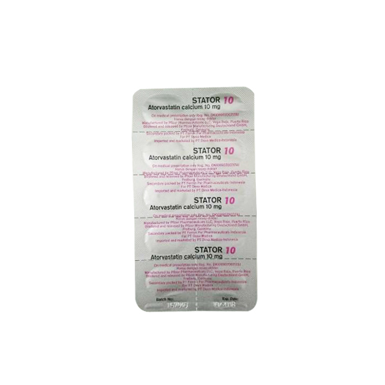 STATOR 10 MG 10 TABLET STATOR 10 MG 10 TABLET