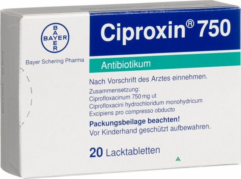 CIPROXIN TABLET 750 MG CIPROXIN TABLET 750 MG