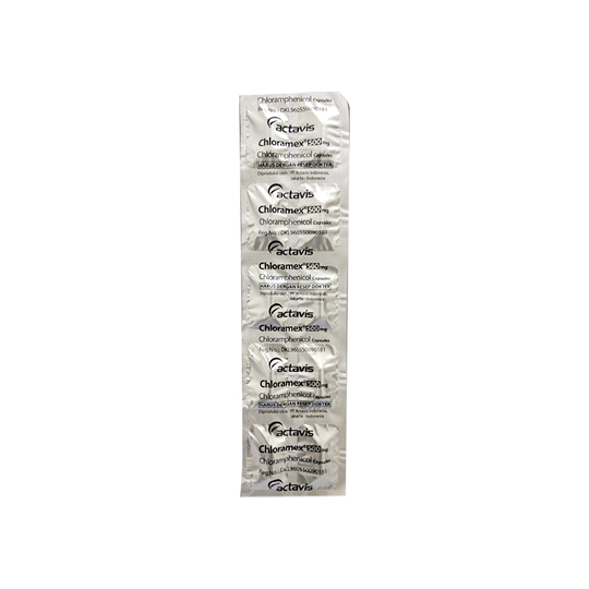 Chloramex 500 mg 10 Kapsul Chloramex 500 mg 10 Kapsul