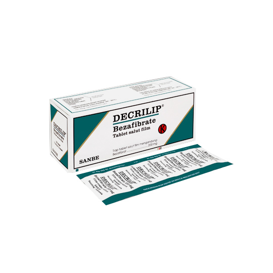 DECRILIP 200 MG 10 TABLET DECRILIP 200 MG 10 TABLET