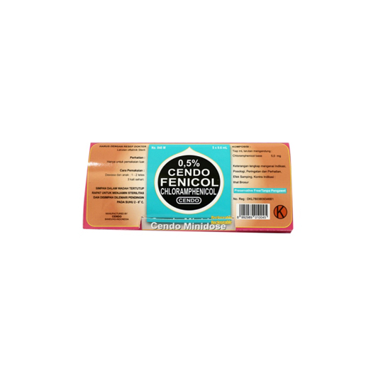 CENDO FENICOL 0.5 % MINIDOSE 0.6 ML CENDO FENICOL 0.5 % MINIDOSE 0.6 ML