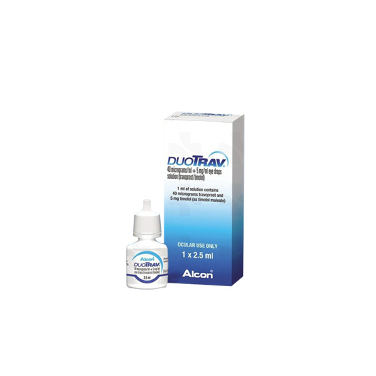 DUOTRAV EYE DROPS 2.5 ML DUOTRAV EYE DROPS 2.5 ML
