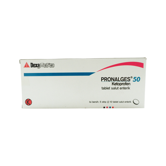 PRONALGES 50 MG 10 TABLET PRONALGES 50 MG 10 TABLET